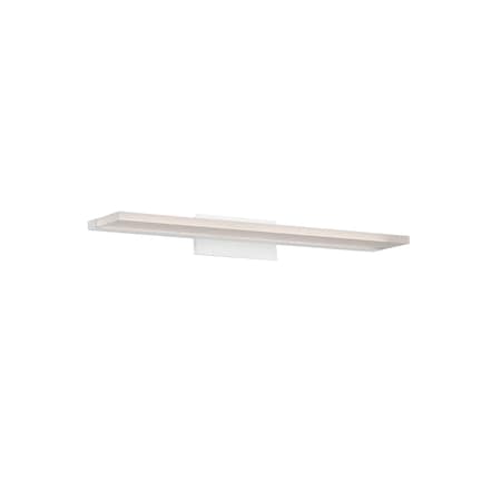 Dweled Level 24in LED Bathroom Vanity or Wall Light 3500K in White WS-856